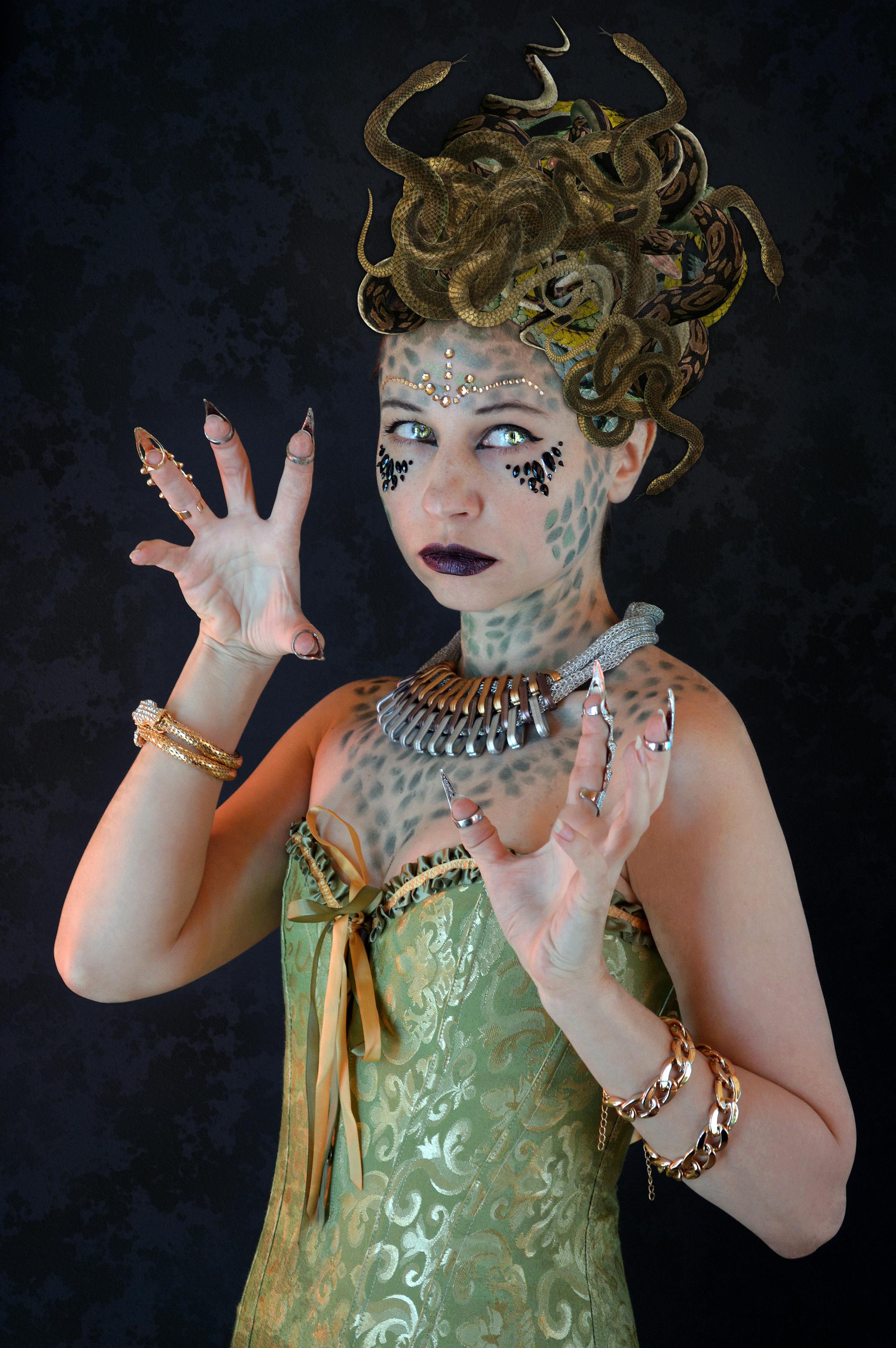 Women's Queen Medusa of the Gorgons Costume