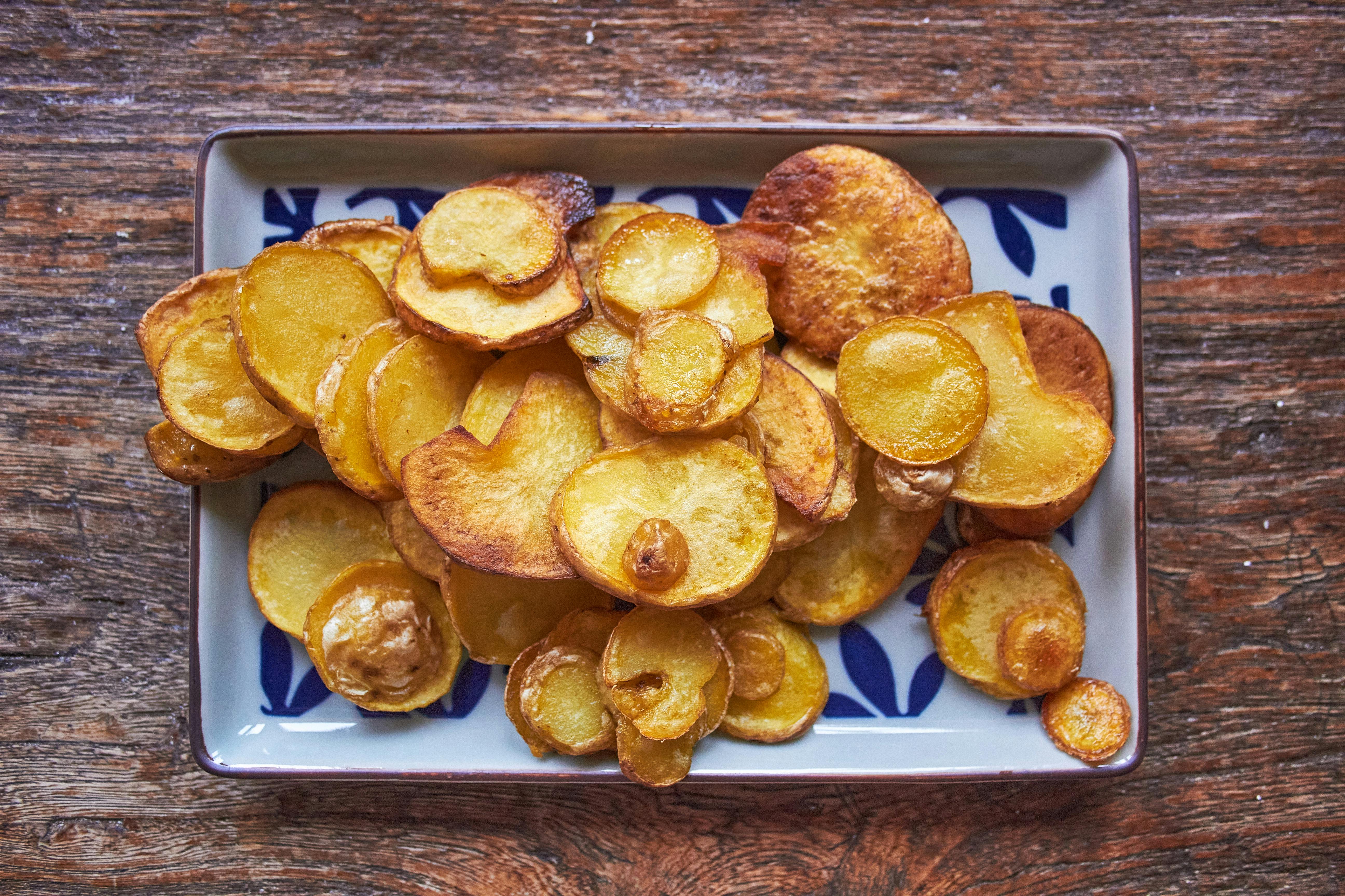 Potatoes In A Microwave Oven
