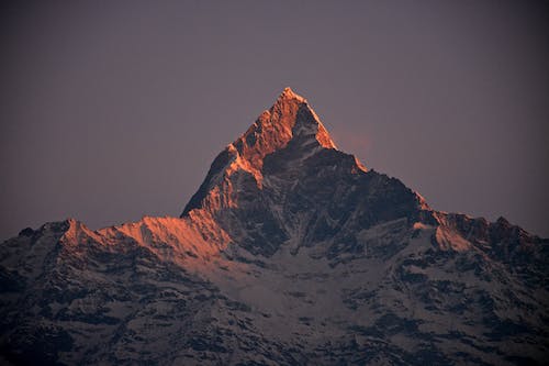 Бесплатное стоковое фото с вершина горы, зима, пейзаж
