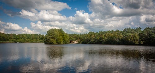 Free stock photo of beautiful landscape, clouds, lake