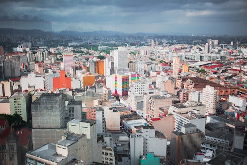 Aerial View of an Urban Area