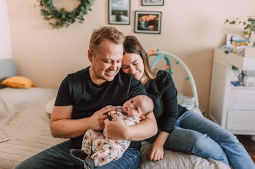 Parents Caring for Their Baby