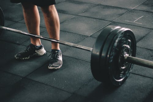 Free Black Barbell Stock Photo