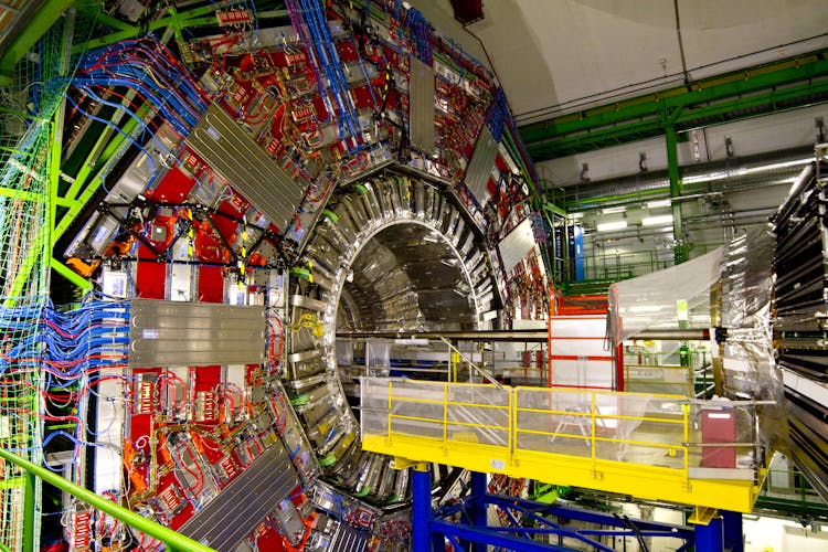 The Large Hadron Collider At Geneva, Switzerland