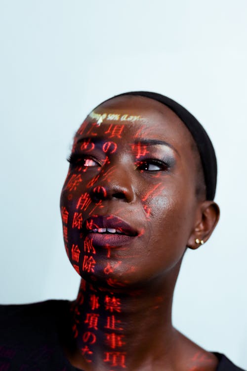 Bezpłatne Darmowe zdjęcie z galerii z czarna kobieta, farba do twarzy, głowa Zdjęcie z galerii