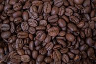 Coffee Beans on Brown Wooden Table