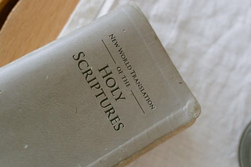 Close Up Photo of Holy Bible 