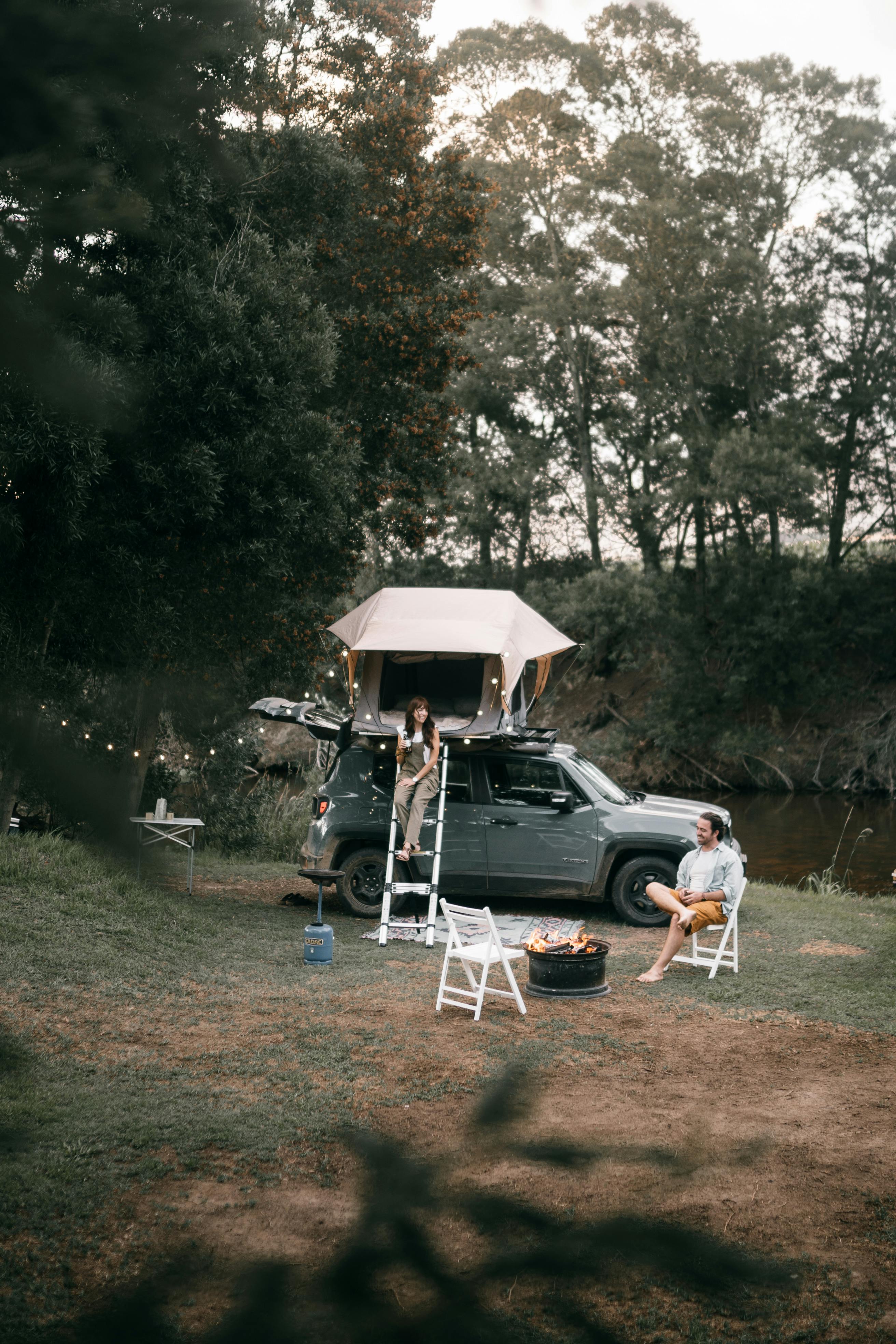 Free stock photo of adult, adventure, camp site
