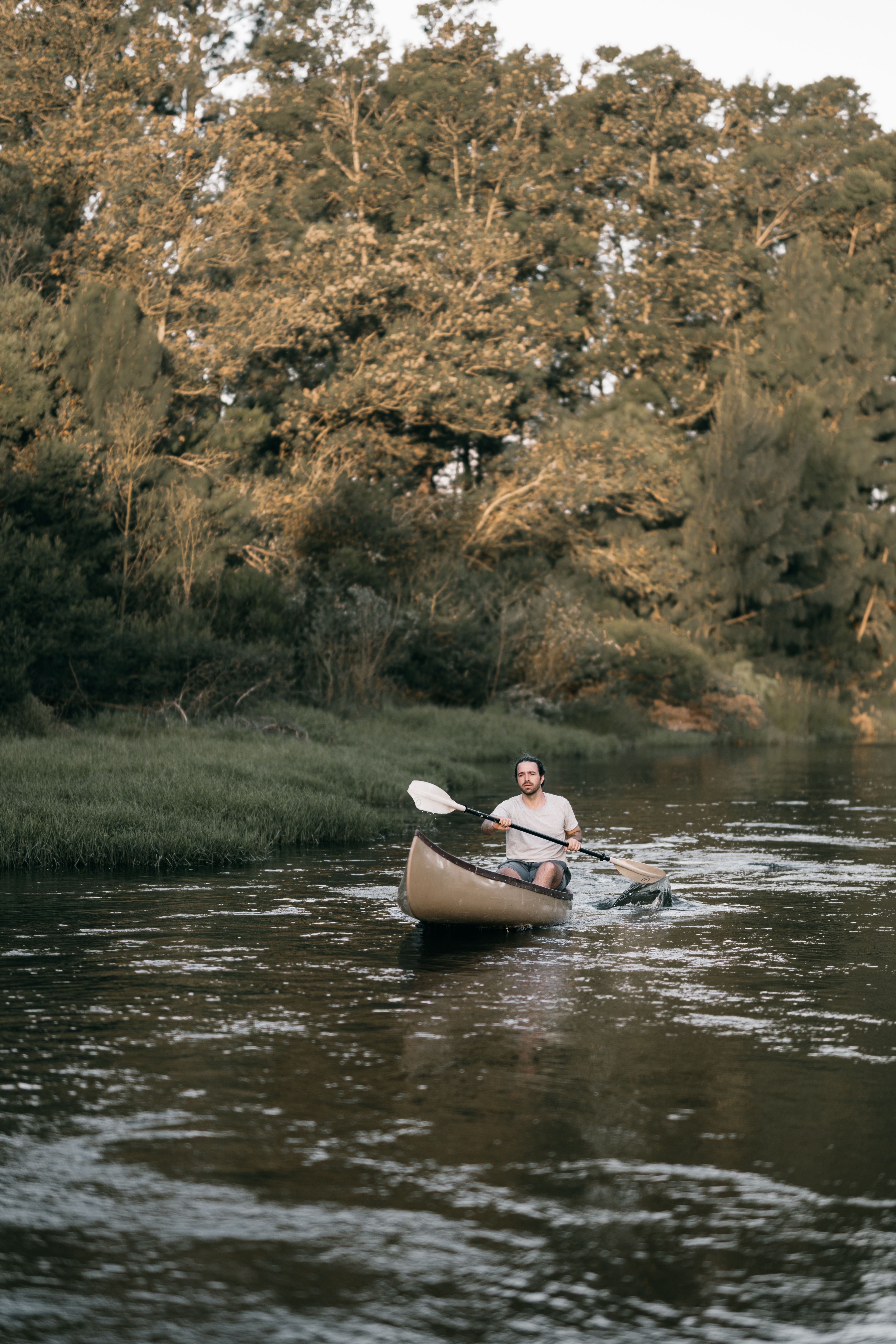 Photograph of a Man Kayaking · Free Stock Photo