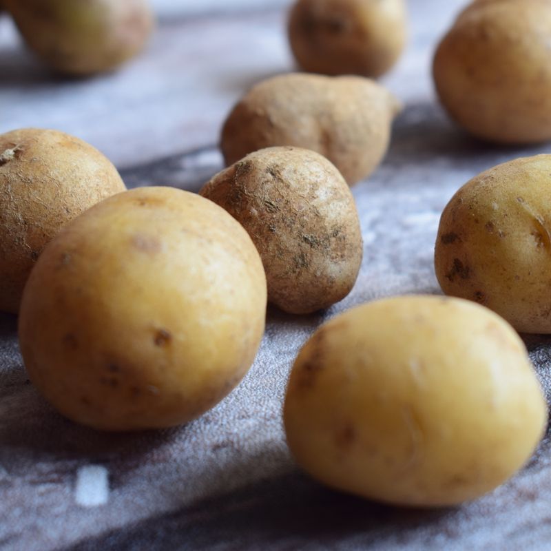 Buttered New Potatoes with Fresh Mint