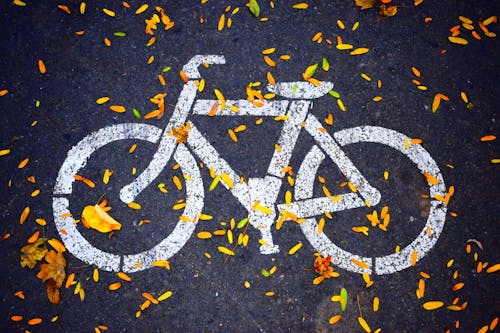 Gratuit Imagine de stoc gratuită din asfalt, bicicletă, culori Fotografie de stoc