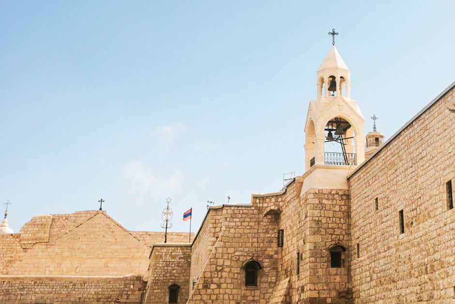Cathédrale Sainte-Hélène (Église de la Nativité) à Bethléem