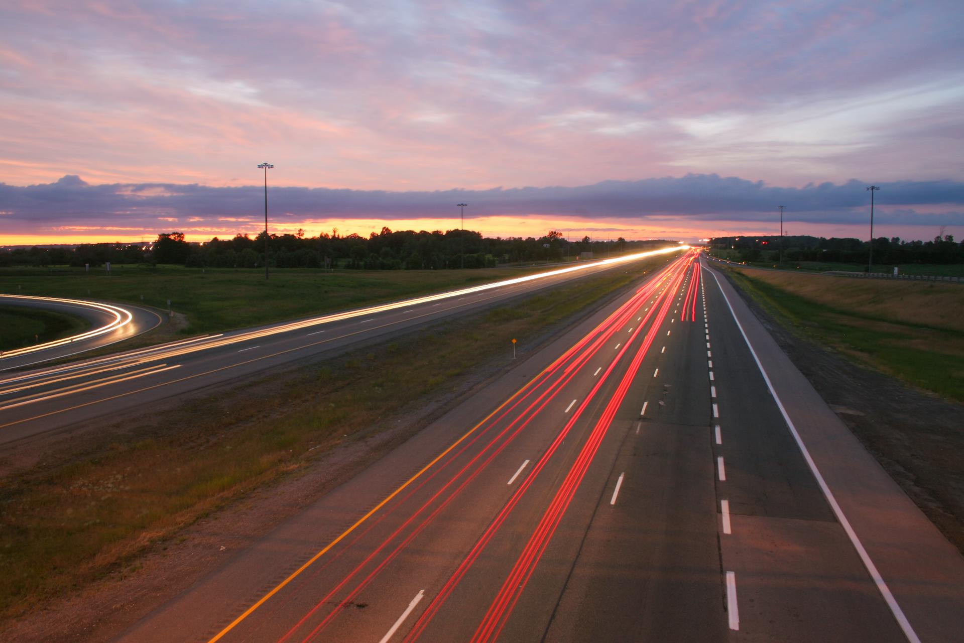 Red White Clear Road