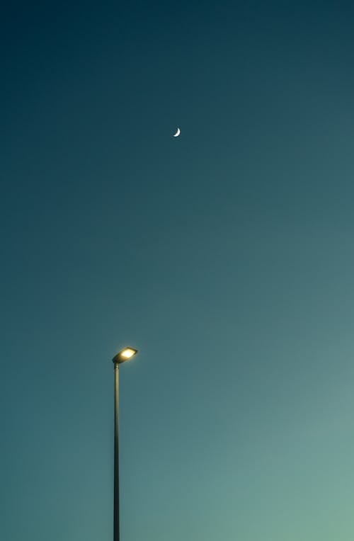 คลังภาพถ่ายฟรี ของ กลางคืน, จันทรา, ตอนเย็น