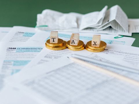 Itemized contract and permit paperwork for a bathroom remodel