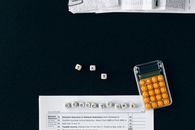 Tax Documents on Black Surface