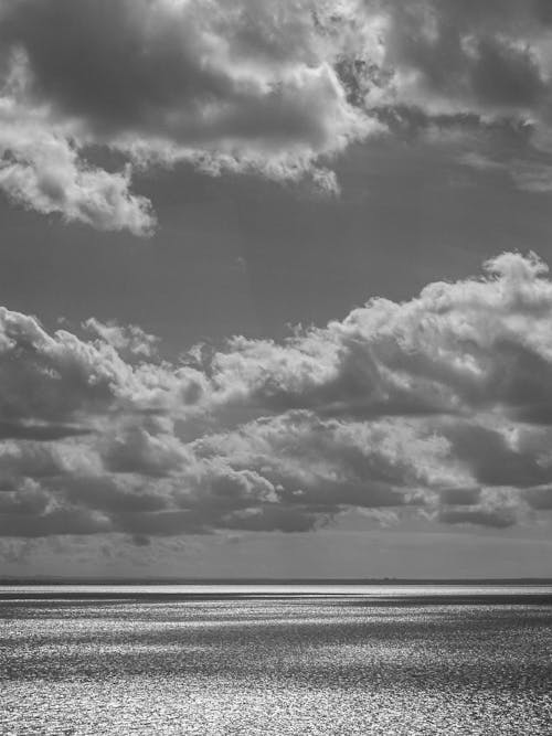 Grayscale Photo of Clouds · Free Stock Photo