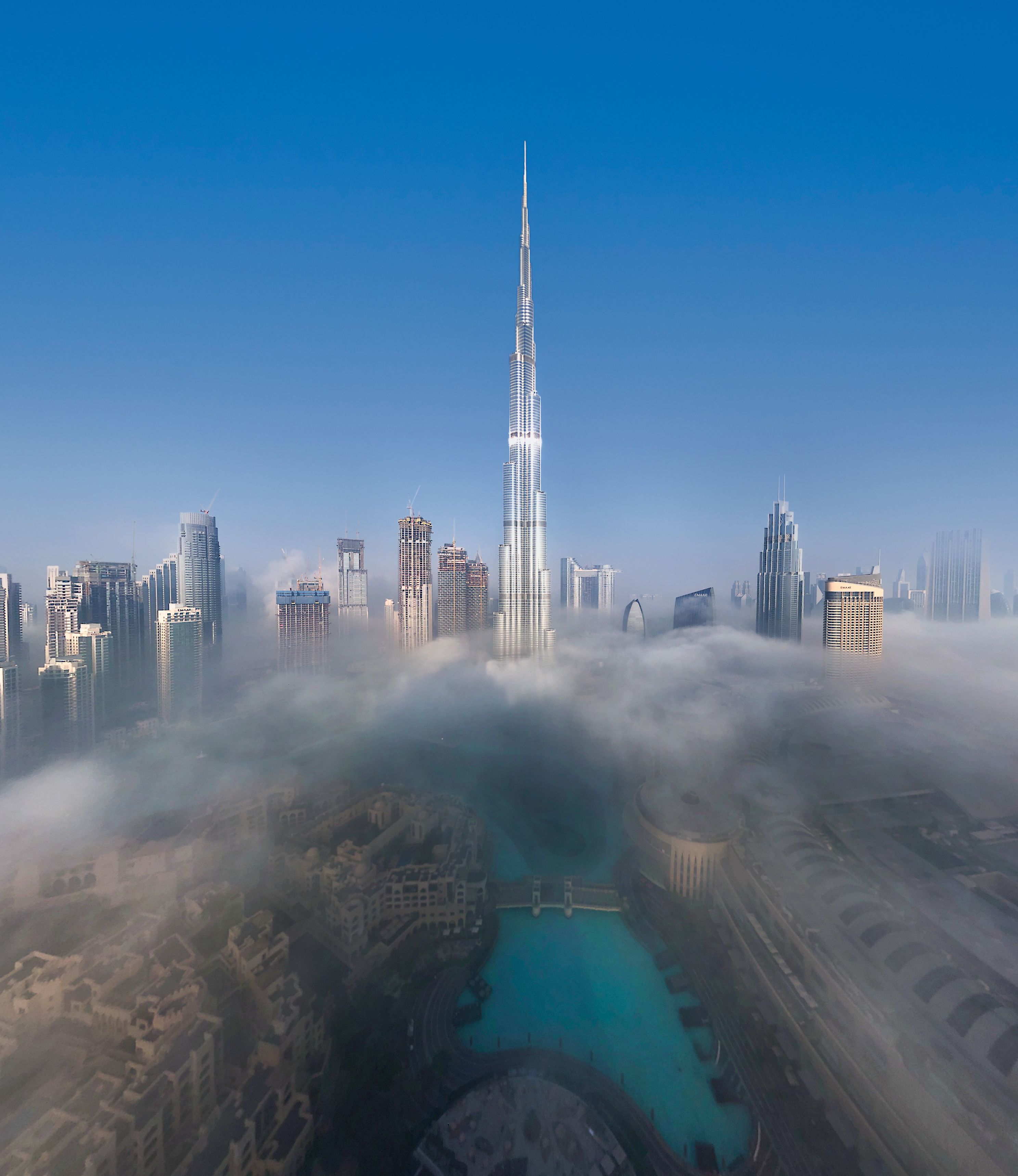 Modern Dubai cityscape