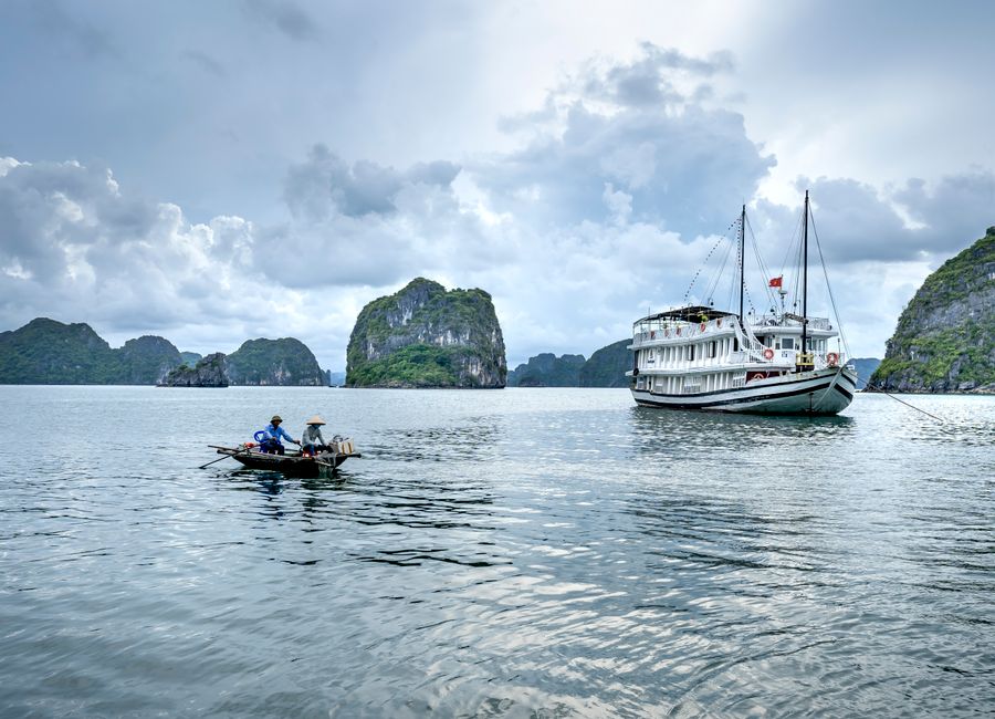Ha Long Bay, Vietnam — a travel moment · stay connected with a Ha Long Bay eSIM from My Holiday SIM