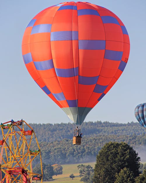 Ücretsiz dikey atış, macera, sıcak hava balonu içeren Ücretsiz stok fotoğraf Stok Fotoğraflar