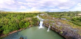 The Dray Nur Waterfall View from Above