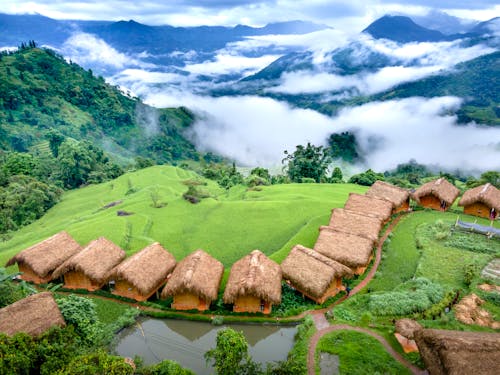 Far, Houses On Mountain Top