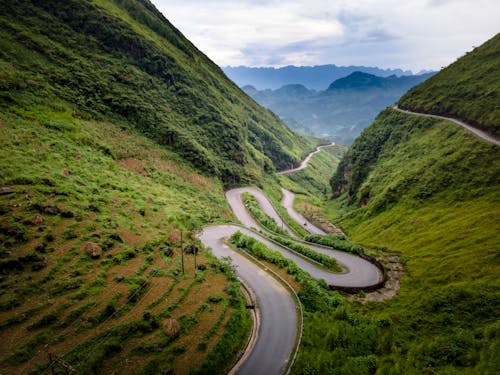 Ảnh lưu trữ miễn phí về chụp ảnh thiên nhiên, đường cong, đường nhựa