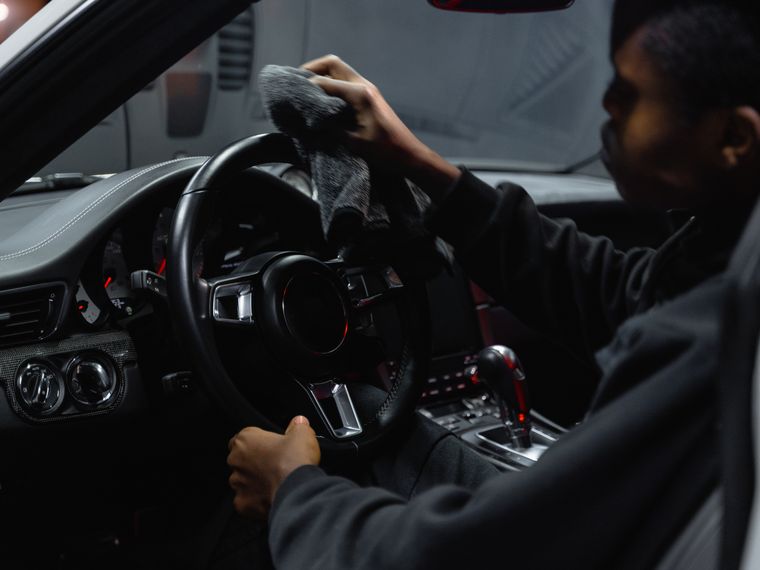 Interior detailing and wipe down