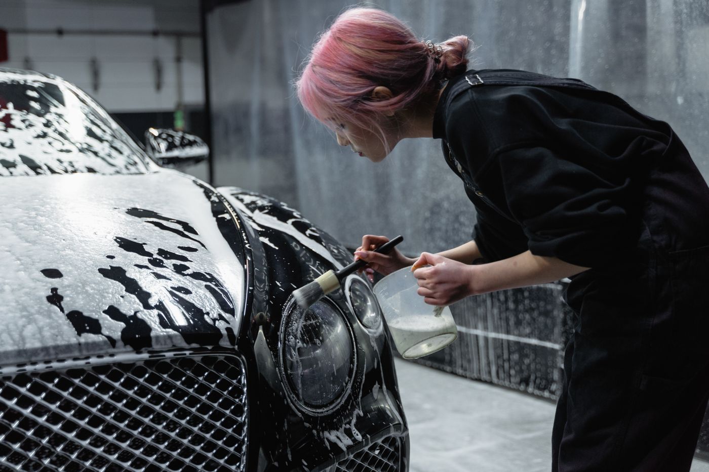Paint correction automotive care
