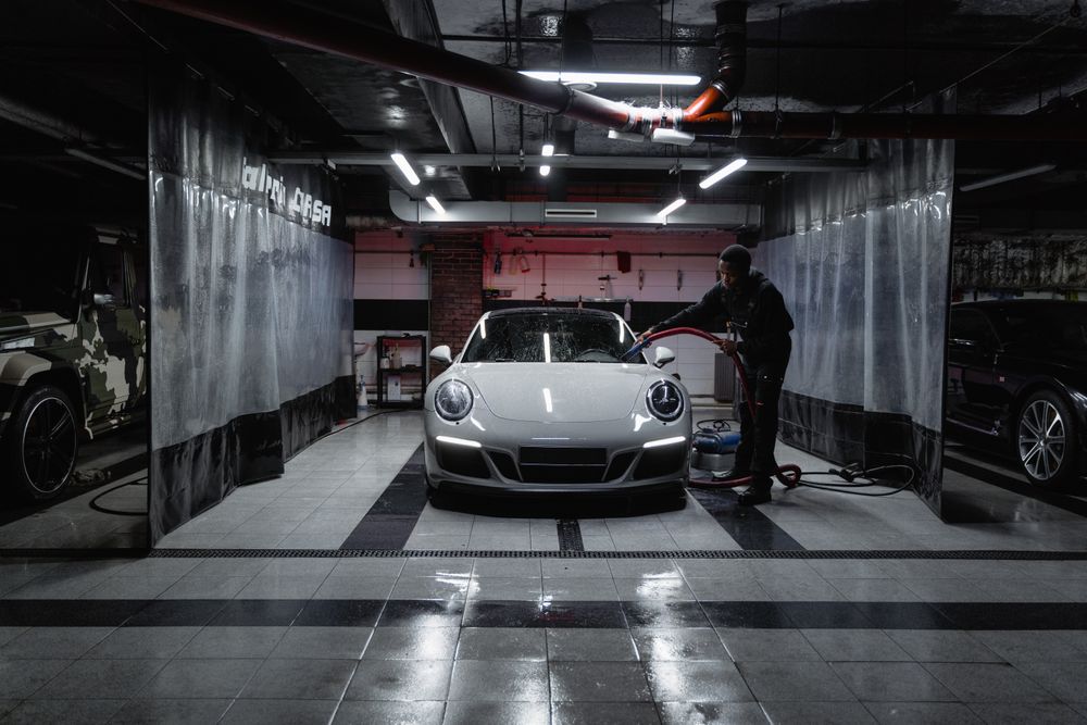 Generic paint correction polishing service visual