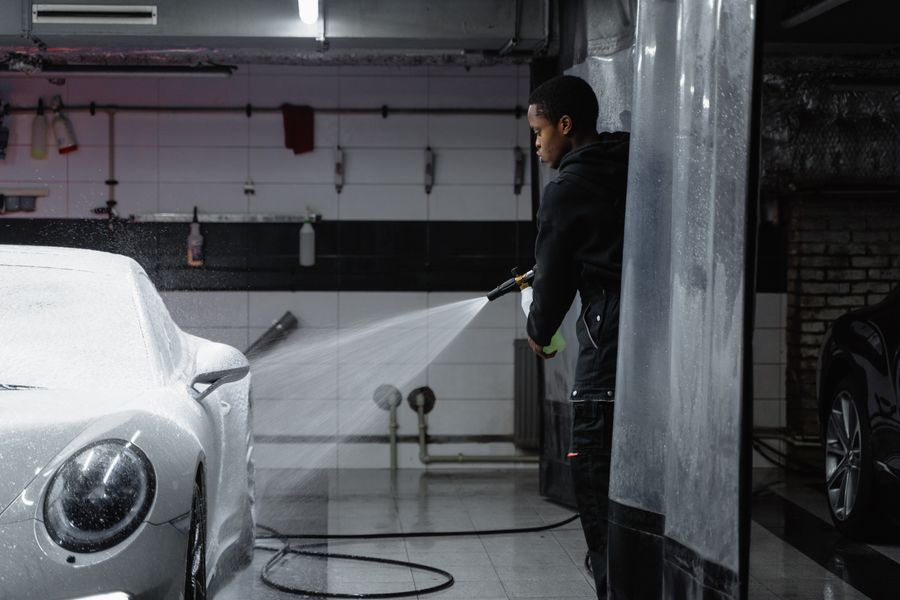 Driveway Pressure Rinse