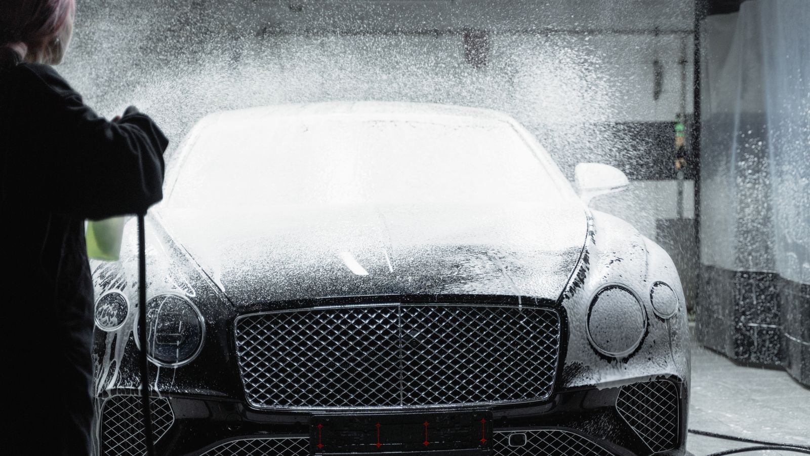 Premium mobile detailing in progress