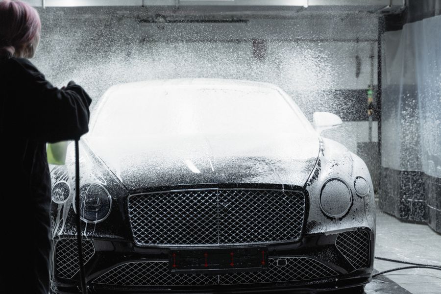 Foam bath