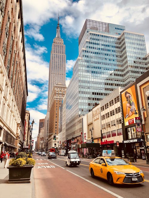 The Manhattan Street in New York City