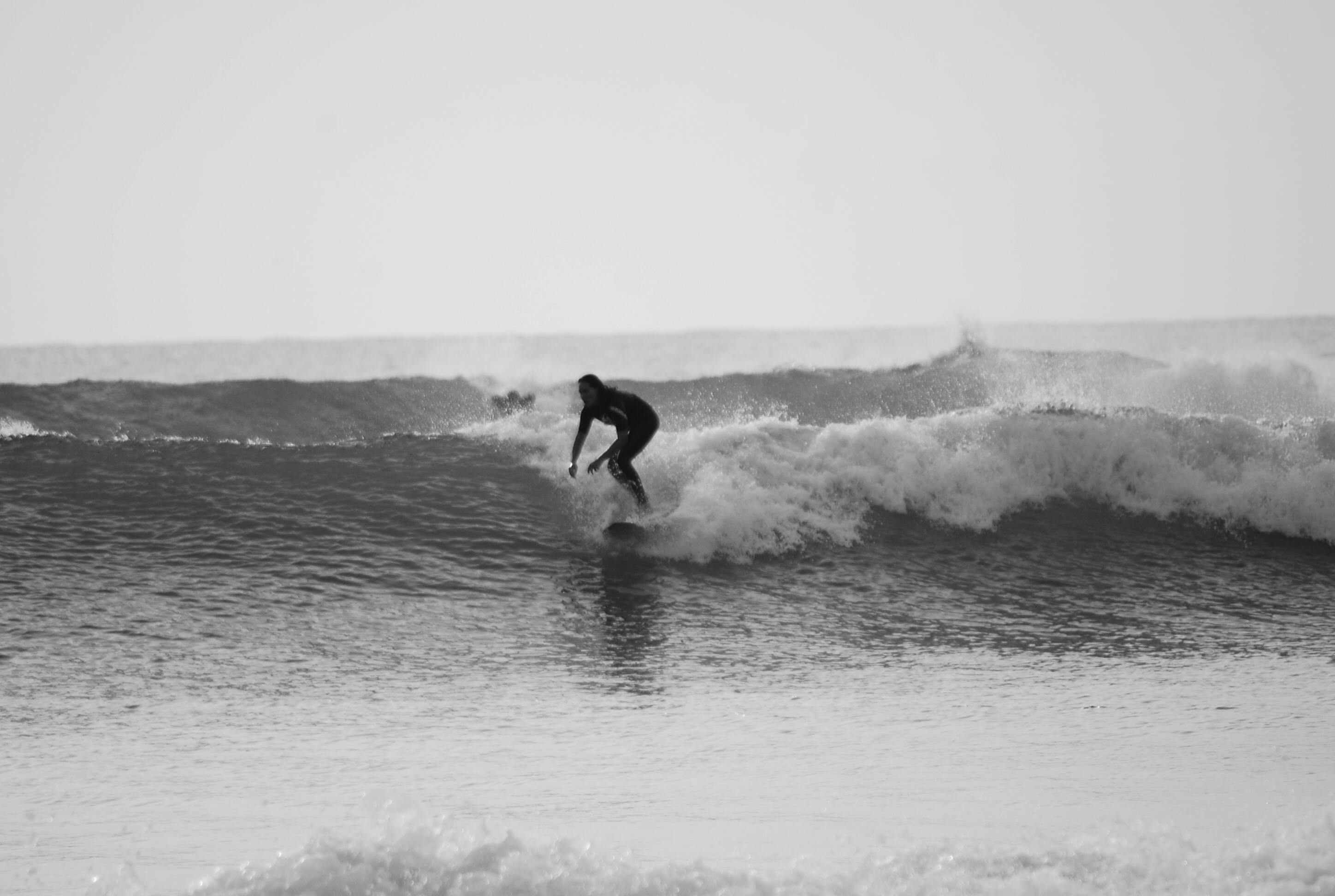 Free stock photo of black and white, surfing