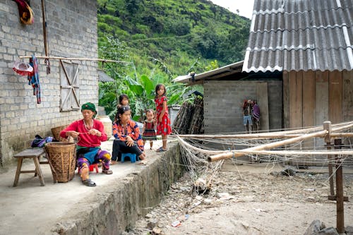 Ingyenes stockfotó ázsiai emberek, épület, falu témában Stockfotó