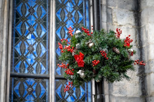 Christmas Decoration in Close Up Shot