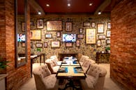 Brown Wooden Table With Chairs