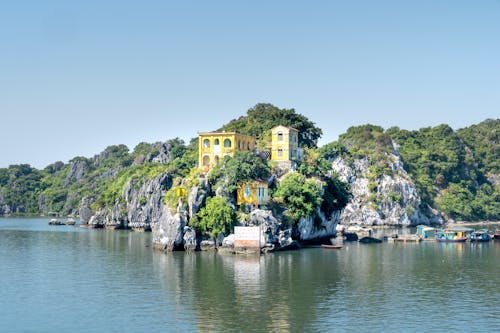 Foto d'estoc gratuïta de badia de halong, cel blau, destinació turística