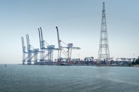 Tower Cranes on Water