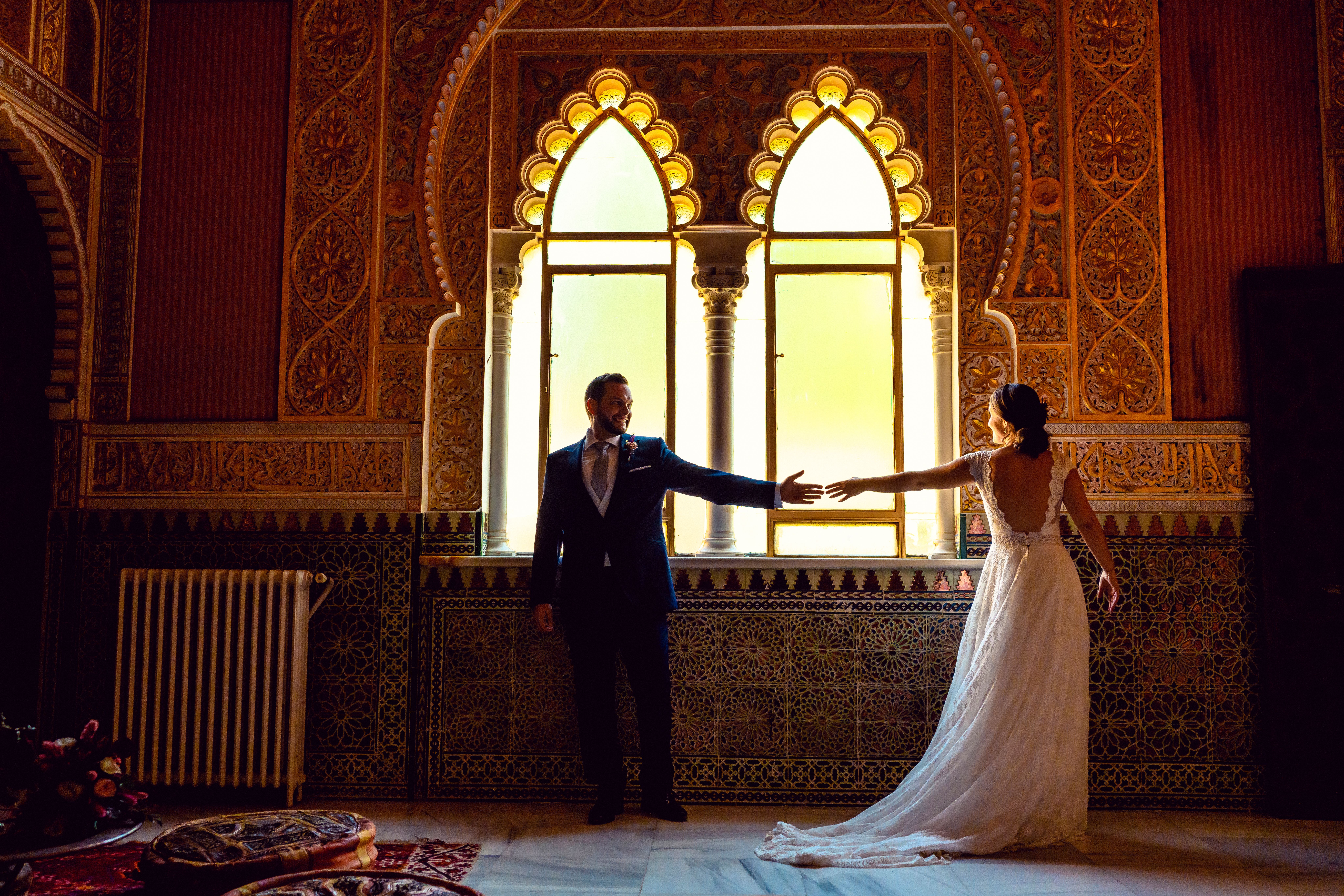 vestido novia famoso encaje manga larga romantico