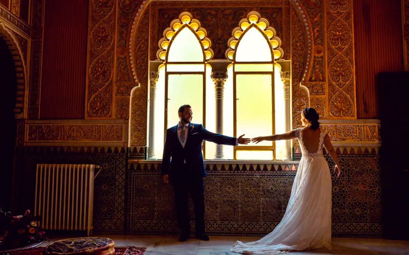 vestido novia famoso encaje manga larga romantico