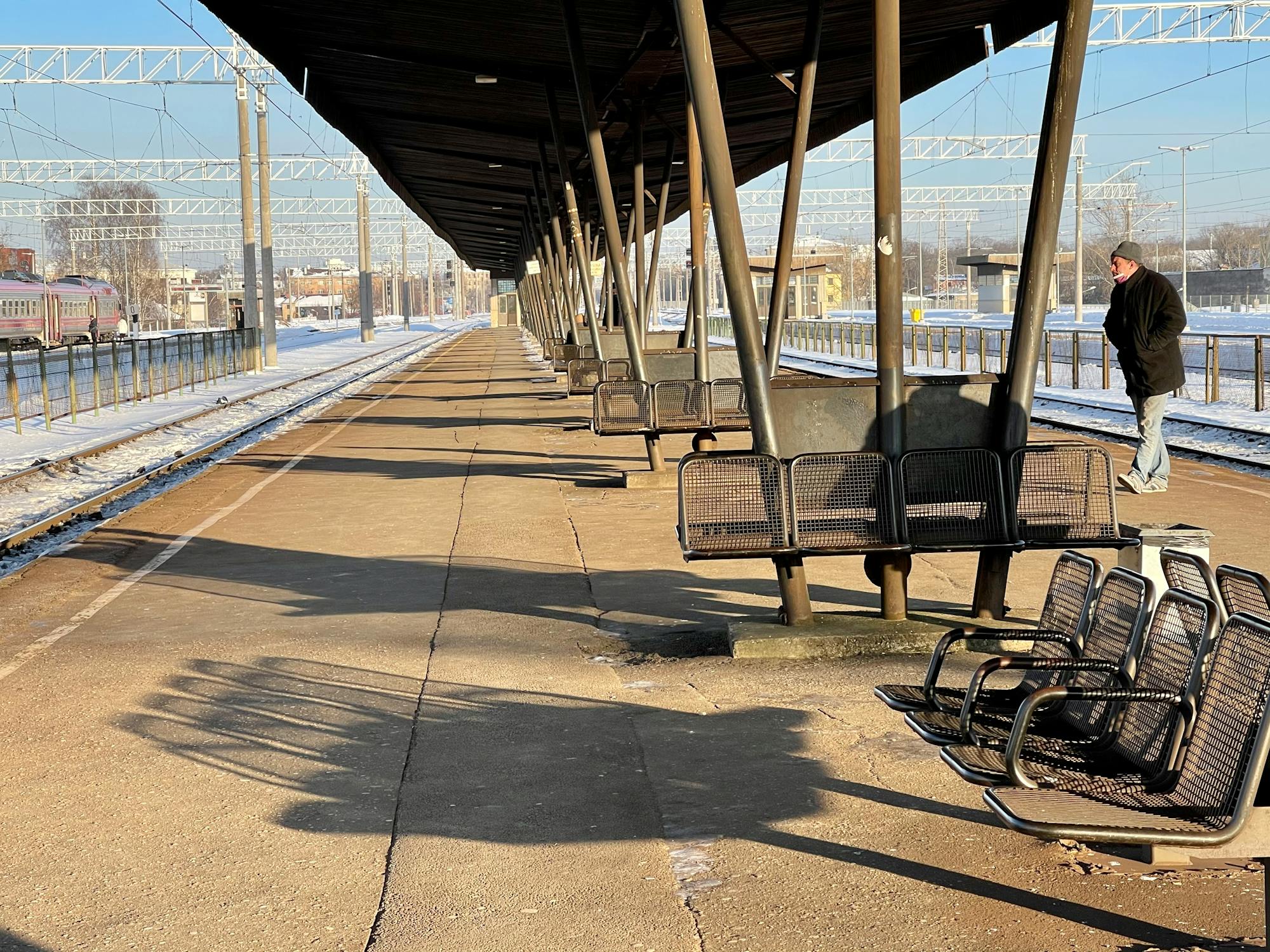 Personne faisant l'exercice du Bird-Dog sur un tapis de yoga