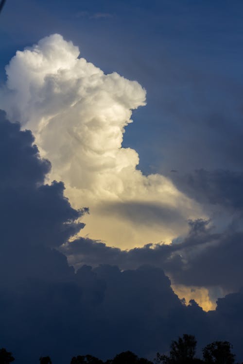 Free stock photo of azure, cloud, cloud wallpaper Stock Photo