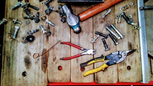 Free stock photo of cutting tools, hammer, mechanic Stock Photo
