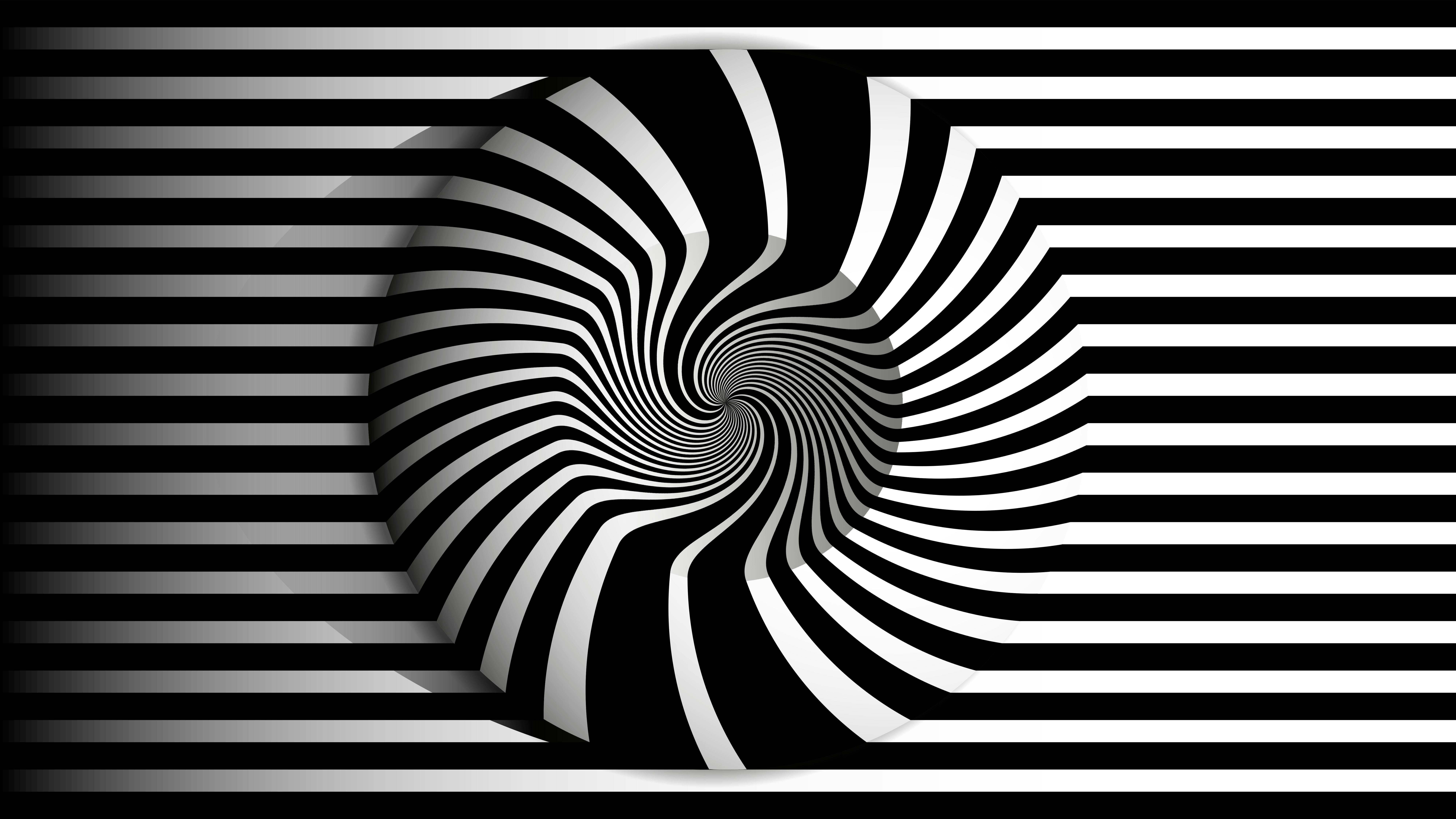 Kostenloses Foto Zum Thema Op Art Optische Tauschung Strichzeichnungen