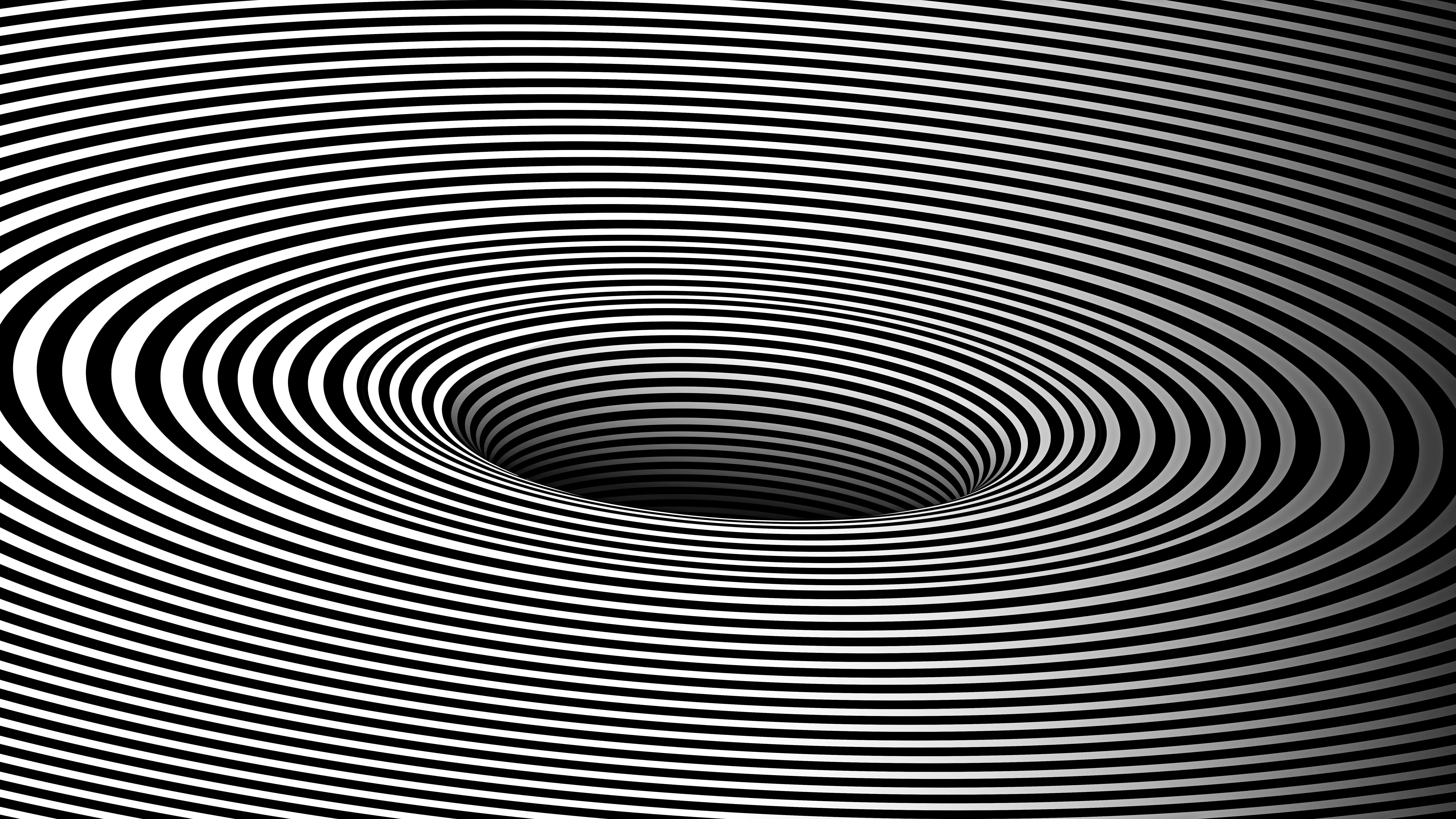 How To Draw Black Hole Illusion