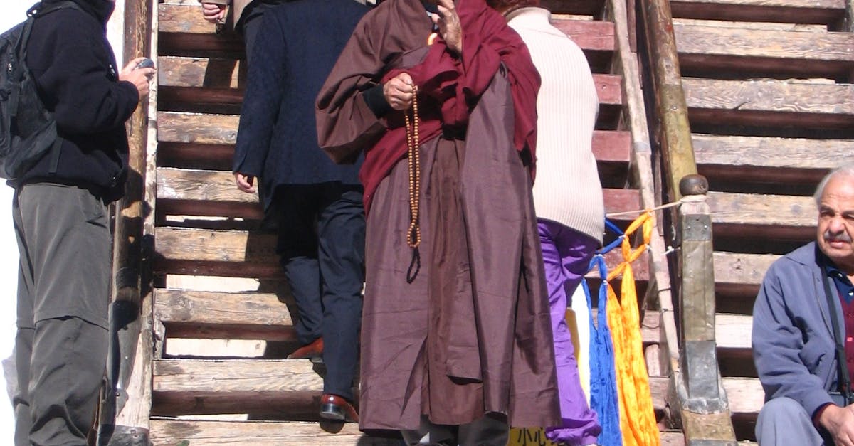 Free stock photo of monk, temple, tibet