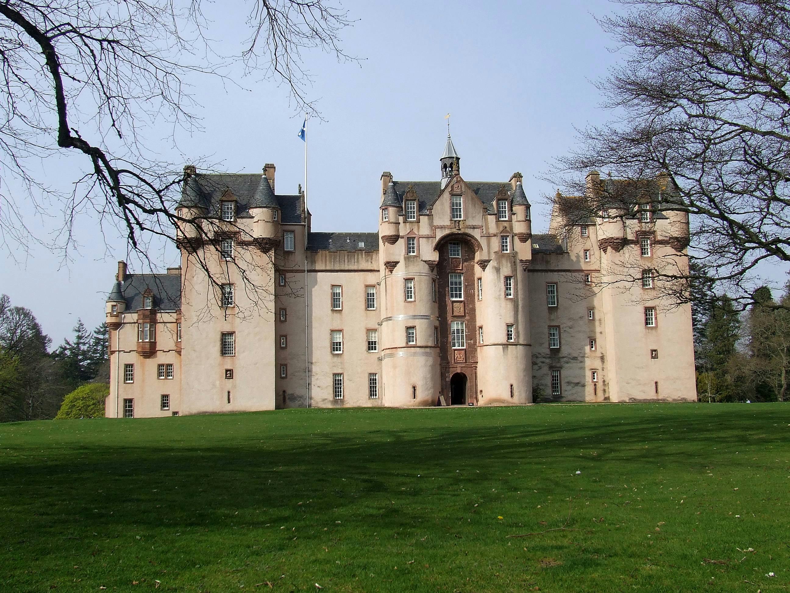 Dwrean Stok Fwtografiwn Me Kastra Skwtia Istorika Ktiria Skwtias Kastro Fyvie Aberdeenshire Skwtia