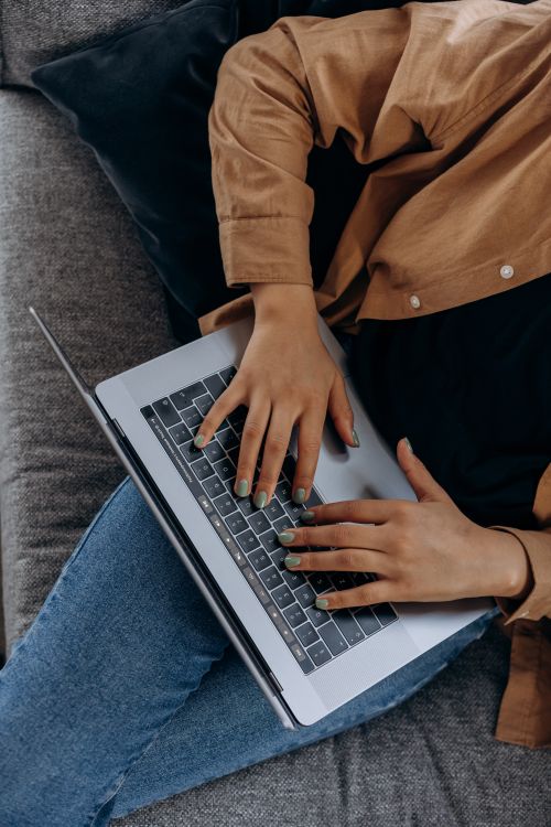 Person Using Laptop Computer · Free Stock Photo